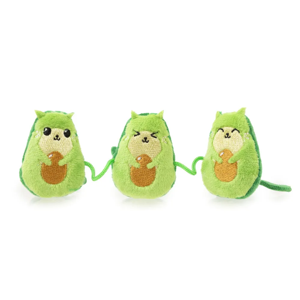 15% OFF: FuzzYard Avocatos Plush Cat Toy