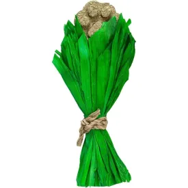 A and E Cages Nibbles Hay Bouquet Small Animal Chew 1ea-One Size