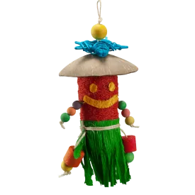 A&E Nibbles Loofah Tiki Man Chew