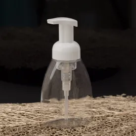 All Things Being Eco - 250ml Clear PET Plastic Bottle With Foamer Pump