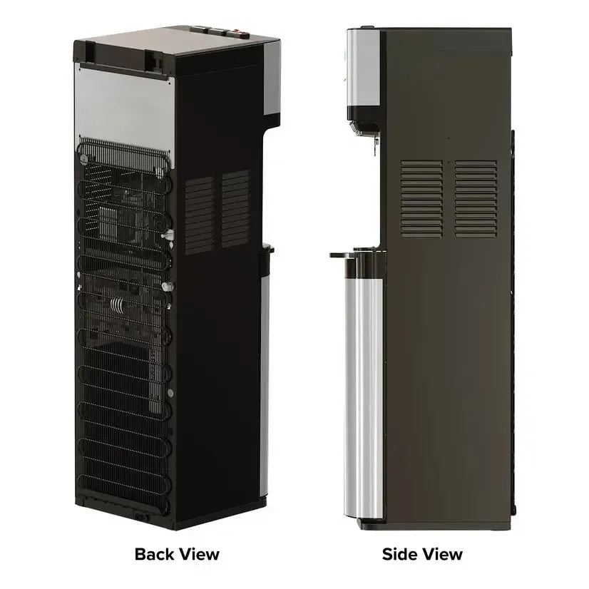 Brio 500 Series Self-Cleaning Stainless Steel Water Dispenser: Hot, Cold, and Room Temperature