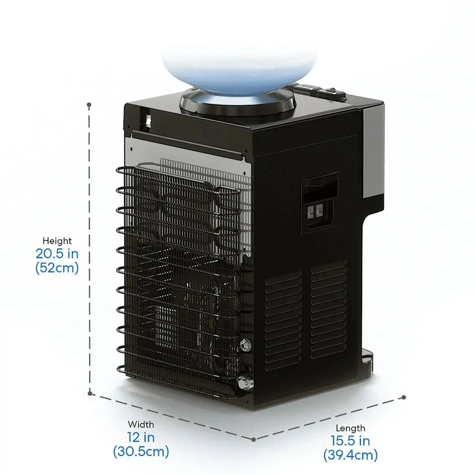 Brio Limited Edition Top Loading Countertop Water Cooler Dispenser Hot Cold and Room Temperature