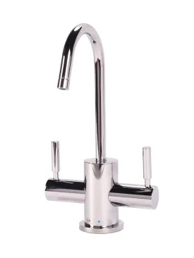 BTI HC2400 Contemporary C-Spout Hot/Cold Filtration Faucet