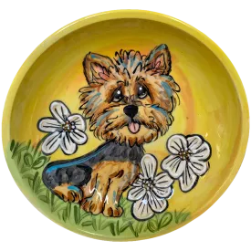 Flower Daze Yorkie by Debby Carman