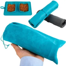 Foldable Pet Silicone Folding Food and Water Travel Bowl