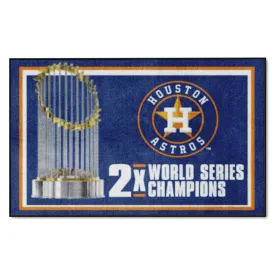 Houston Astros Dynasty 4ft. x 6ft. Plush Area Rug