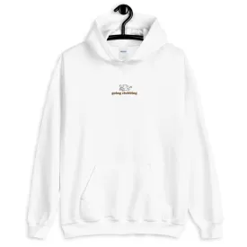 Igloo Going Clubbing | Embroidered Unisex Hoodie | Club penguin