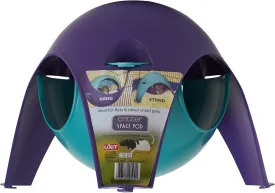 Lixit Igloos and Hideaways for Guinea Pigs, Rats, Mice, Hamsters, Gerbils and Other Small Animals (Assorted, Large Space Pod)