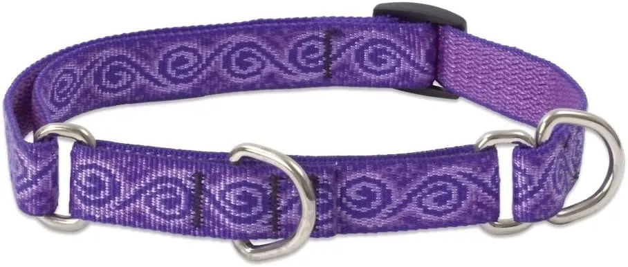 LupinePet Originals 3/4" Jelly Roll 10-14" Martingale Collar for Small Dogs