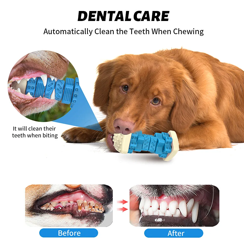 MASBRILL Dog Toys for Aggressive Chewers Large Breed , Interactive Chew Toy for Dogs – Brightly Colored Dog Enrichment Toy for Aggressive Chewers