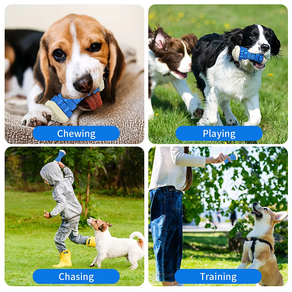 MASBRILL Dog Toys for Aggressive Chewers Large Breed , Interactive Chew Toy for Dogs – Brightly Colored Dog Enrichment Toy for Aggressive Chewers