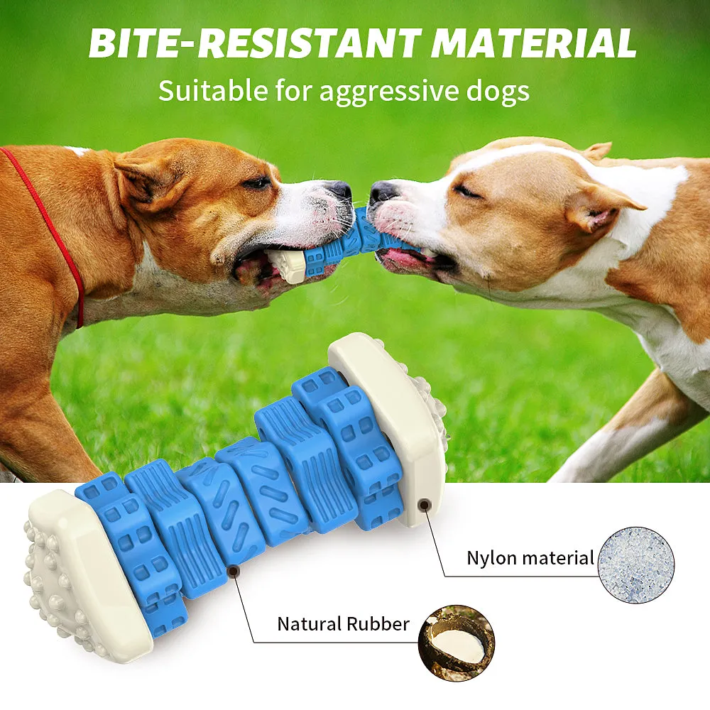 MASBRILL Dog Toys for Aggressive Chewers Large Breed , Interactive Chew Toy for Dogs – Brightly Colored Dog Enrichment Toy for Aggressive Chewers