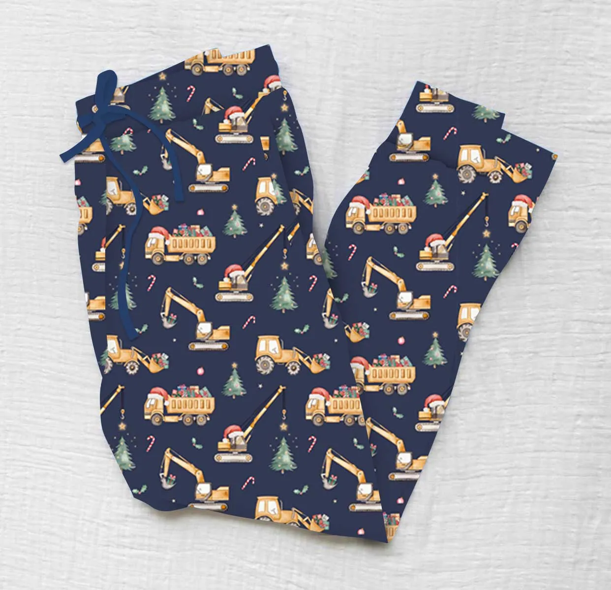 Merry & Bright Diggin the Holidays - Women's Bamboo Lounge Joggers