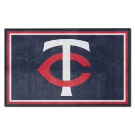 Minnesota Twins 4ft. x 6ft. Plush Area Rug