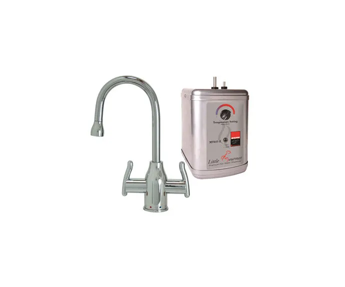 Mountain Plumbing MT1801DIY-NL Francis Anthony Hot & Cold Water Faucet & Little Gourmet Premium Hot Water Tank