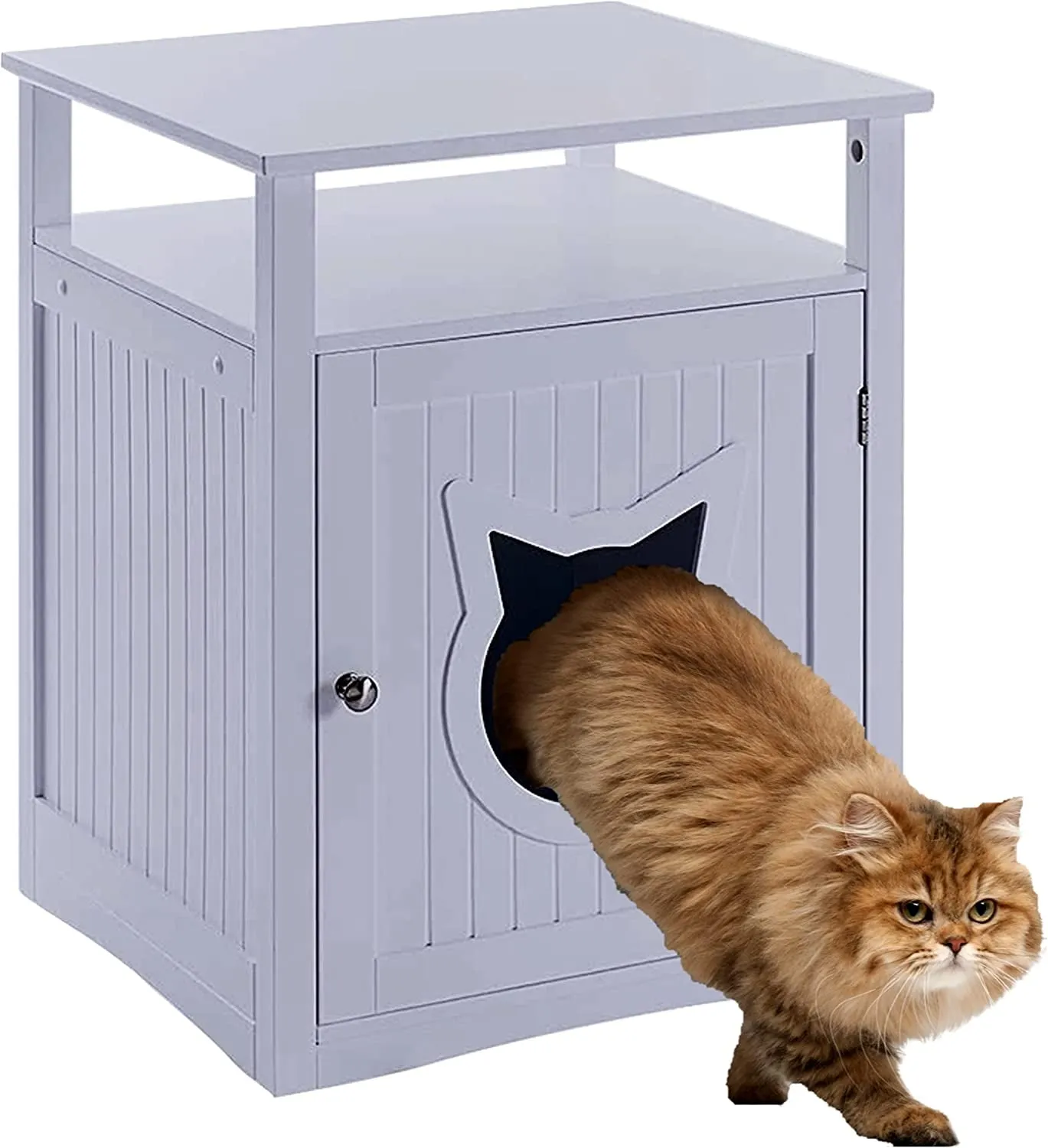 Nightstand Pet House/ Litter Box Furniture Indoor Pet Crate