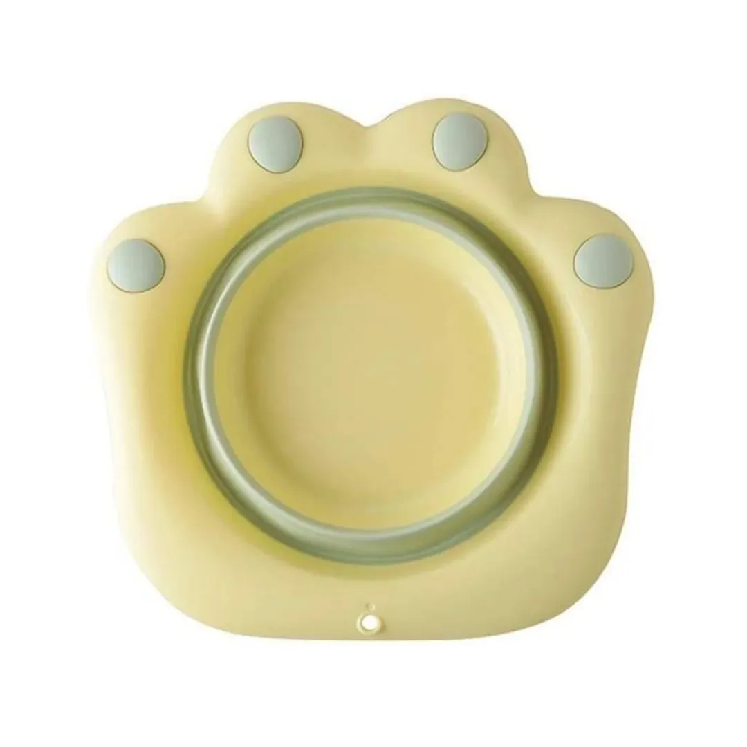 Pawsome Foldable Wash Basin for Foot Dips | Pets in Pastel Color