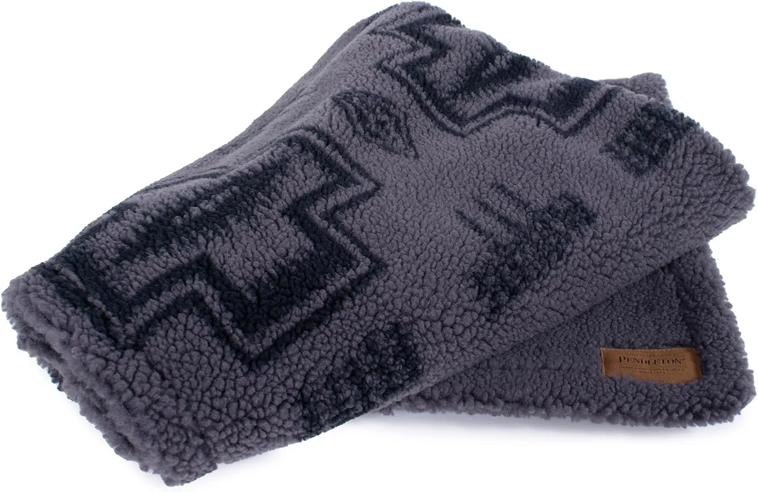 PENDLETON Berber Pet Blanket - Harding Tonal Grey