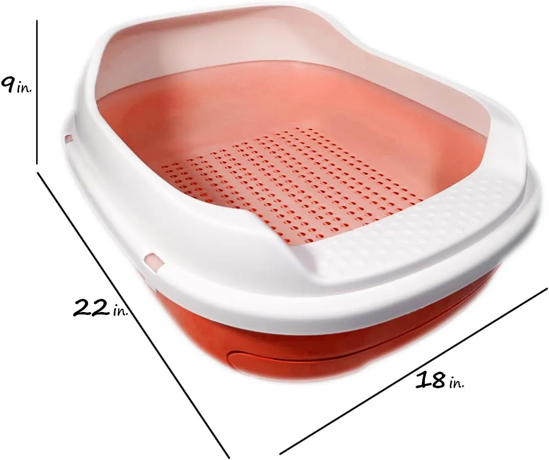 Pine Pellet Litter Box for Cats