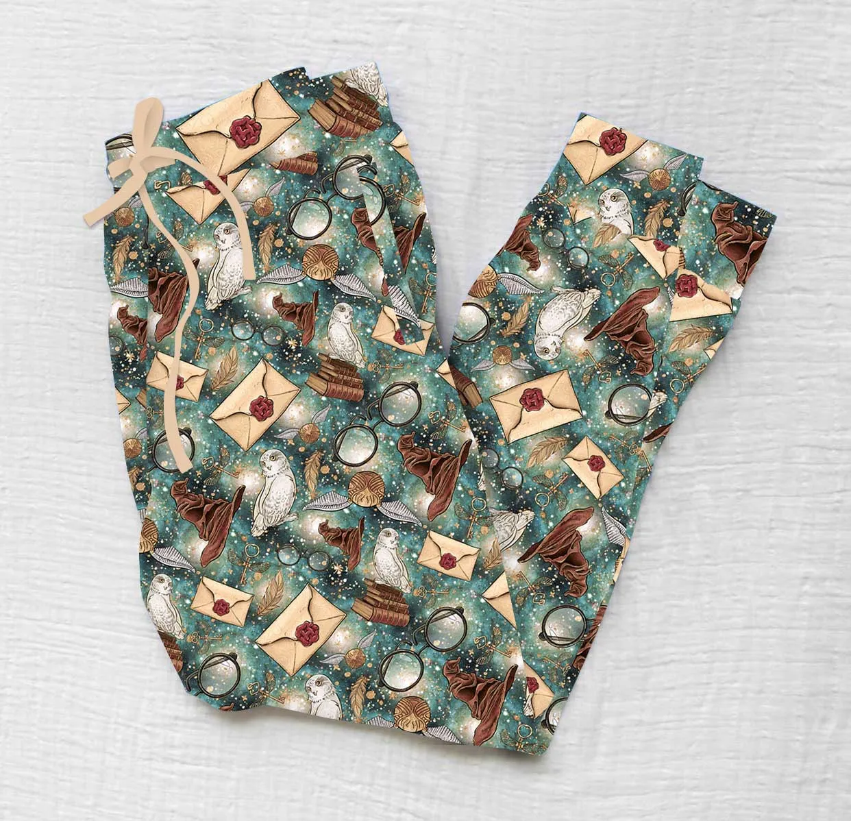 [Pre Sale] Lazy Days Wizards Realm - Women's Bamboo Lounge Joggers (EST SHIP EARLY JAN)