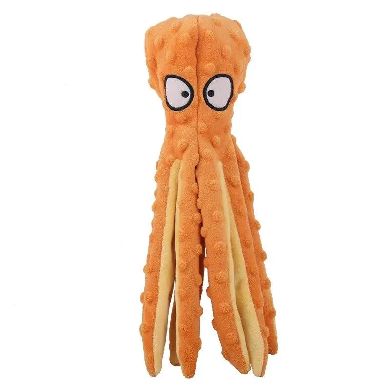 Puppy Dog Octopus Chew Toys Bite Resistant Interactive Toy