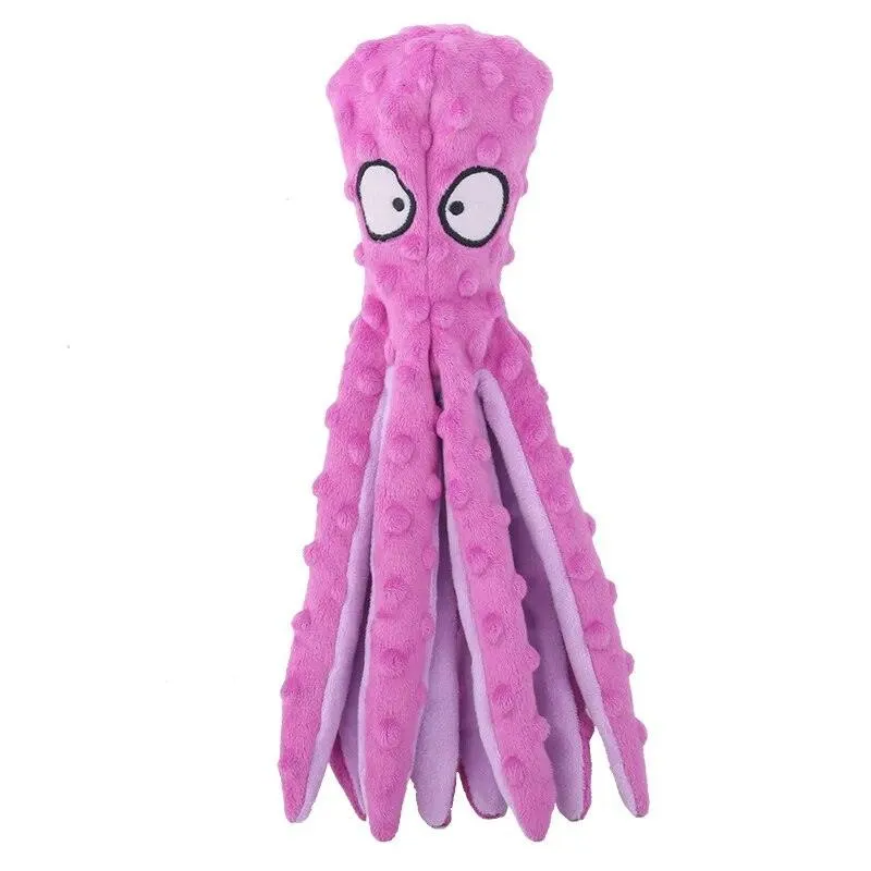 Puppy Dog Octopus Chew Toys Bite Resistant Interactive Toy
