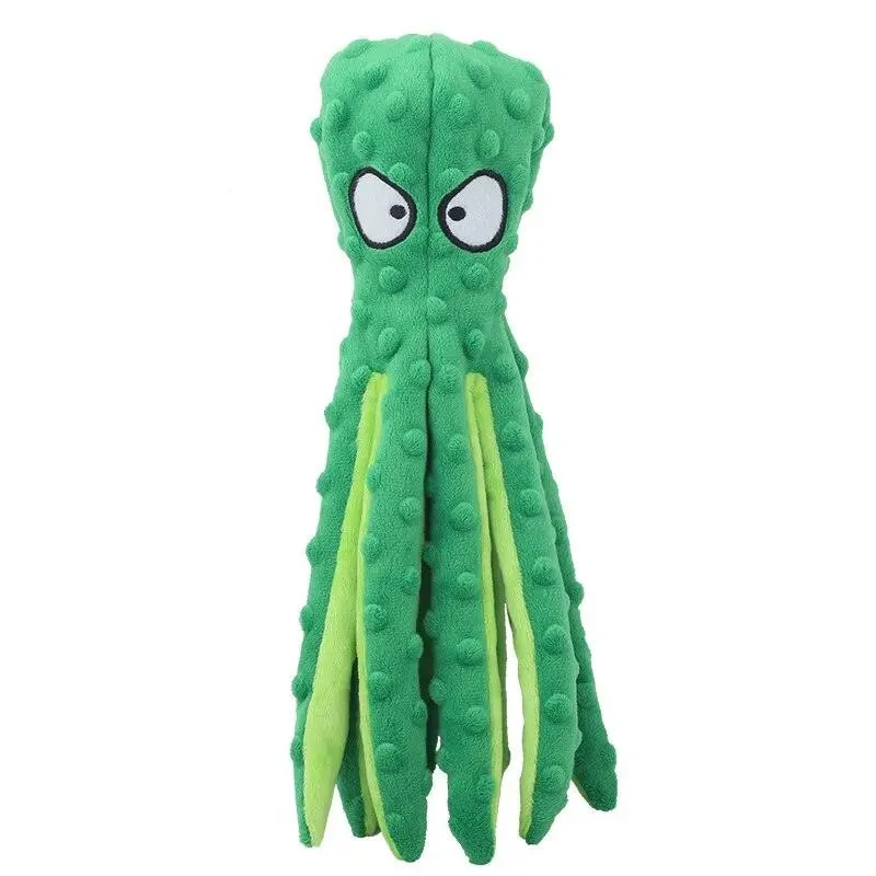 Puppy Dog Octopus Chew Toys Bite Resistant Interactive Toy