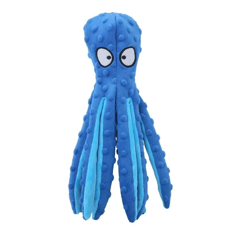 Puppy Dog Octopus Chew Toys Bite Resistant Interactive Toy