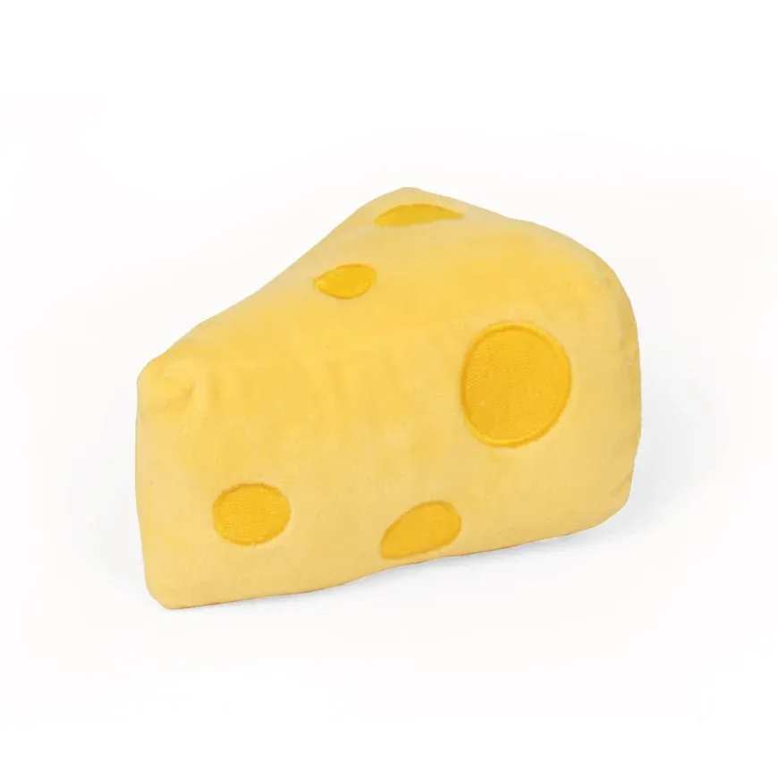 PURLAB Cheese Cat Toy With Catnip