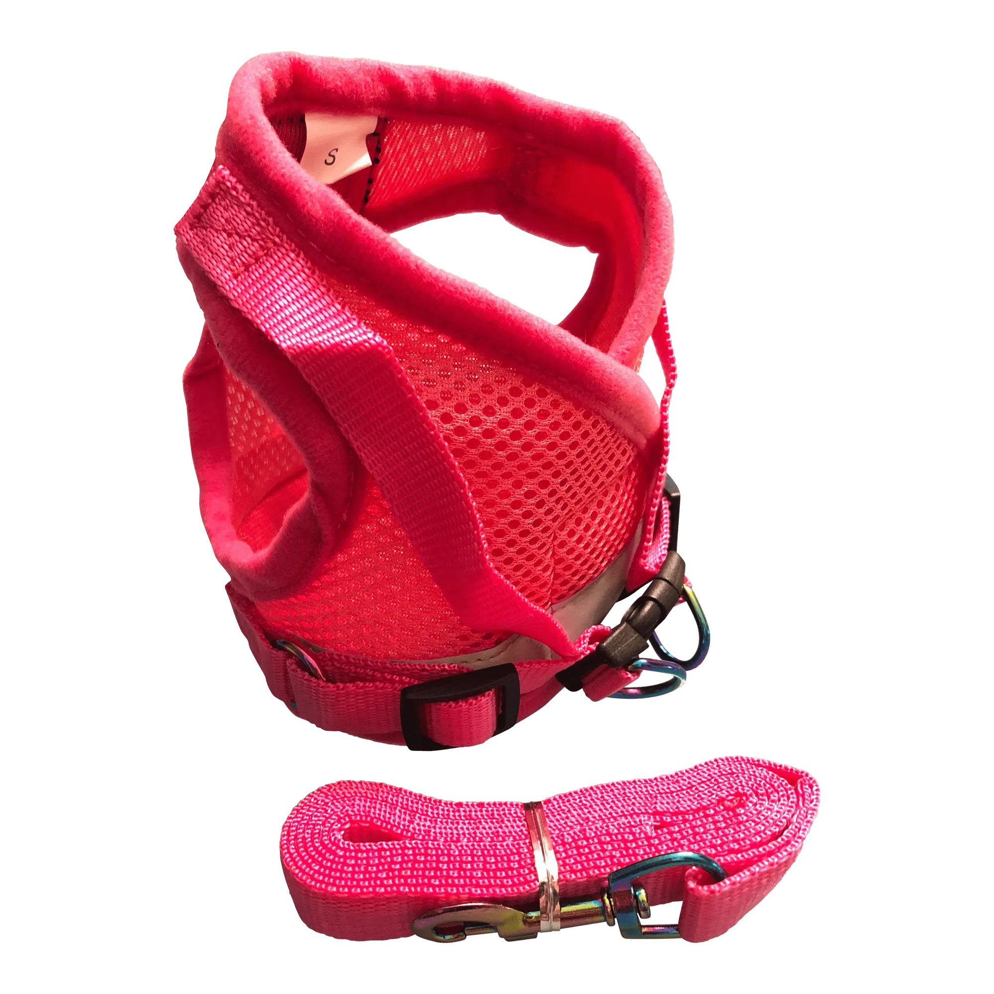"The Purrfectly Pink" Iridescent Harness & Leash Set