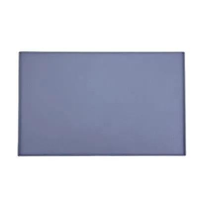 S 48*30cm gray Waterproof non-slip silicone pet feeding mat AZ22393