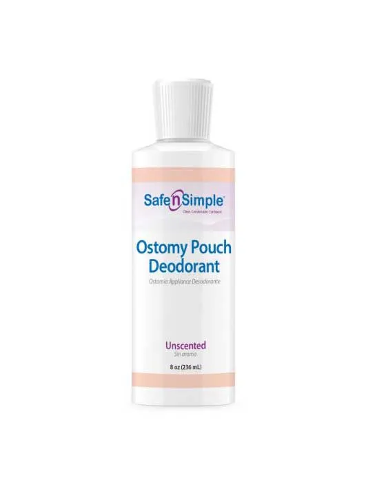 Safe n Simple Ostomy Pouch Deodorant Blue - 1 bottle, 2OZ (60ML) BOTTLE