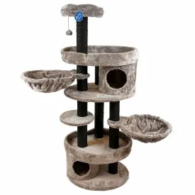 Scratching post Coco 60x48x152cm anthracite