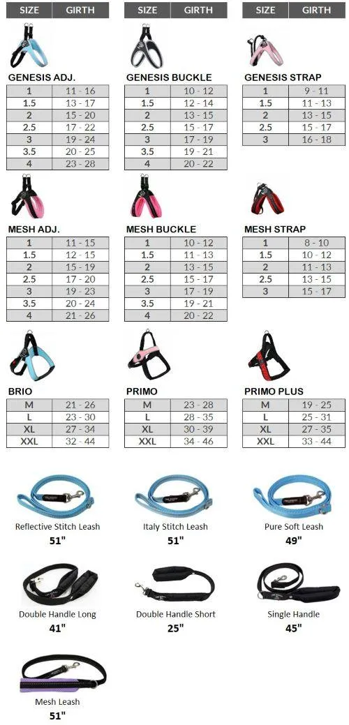 Tre Ponti Mesh Strap Harness
