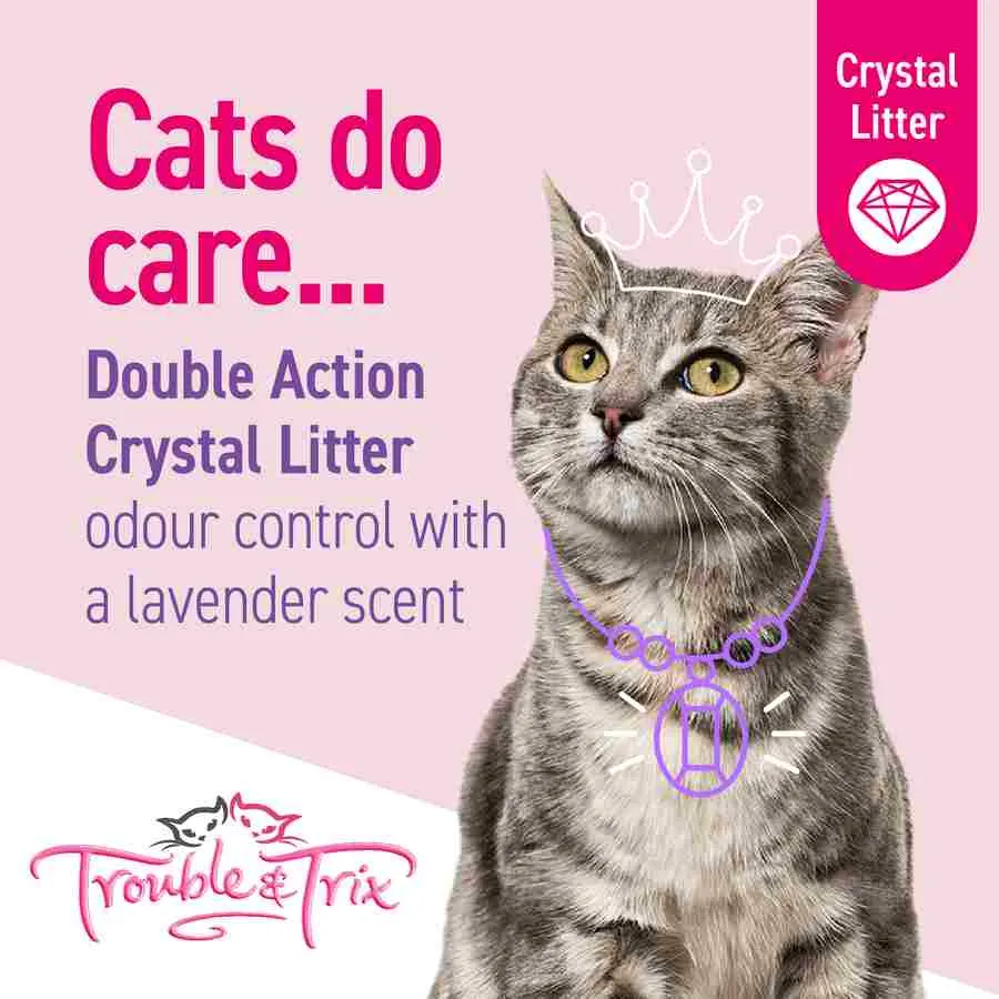 Trouble and Trix Odour Neutraliser Litter Lavender