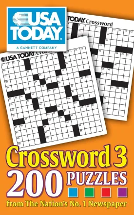USA TODAY Crossword 3: 200 Puzzles from The Nation's No. 1 Newspaper (USA Today Puzzles) (Volume 21) Paperback  June 12, 2012