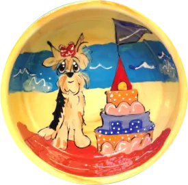 Vintage Yorkie Bowl